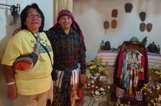 Hopi Charlene Joseph in Guatemala